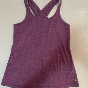 Purple tank top size medium